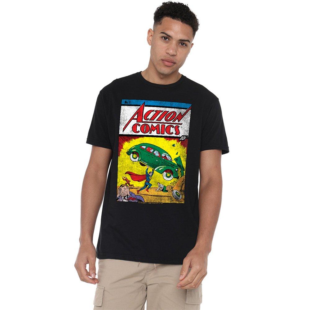 Black - DC Comics - Action Comics Issue 1 T-Shirt Black - 1