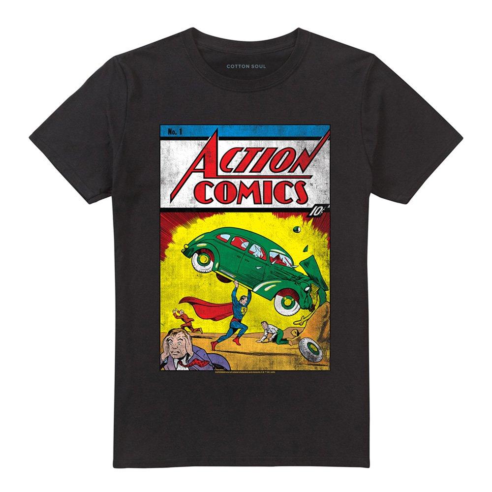 Black - DC Comics - Action Comics Issue 1 T-Shirt Black - 4