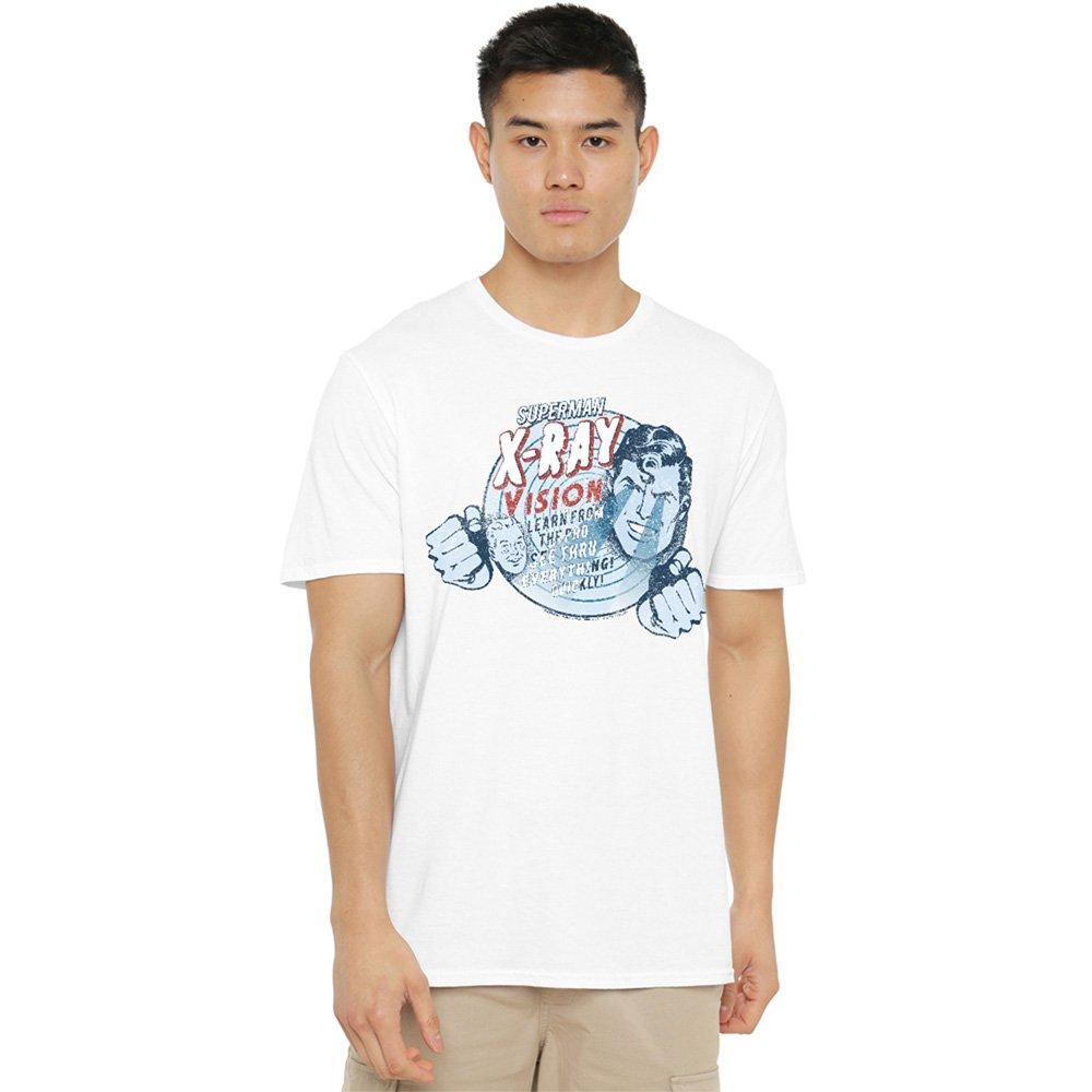 White - DC Comics - Superman Vintage Xray Vision T-Shirt White - 1