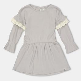 Lilly and Sid Lace Frilled Sleeve A-Line Dress