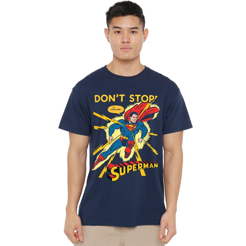 Navy - DC Comics - Superman It Tickles T-Shirt Navy - 1