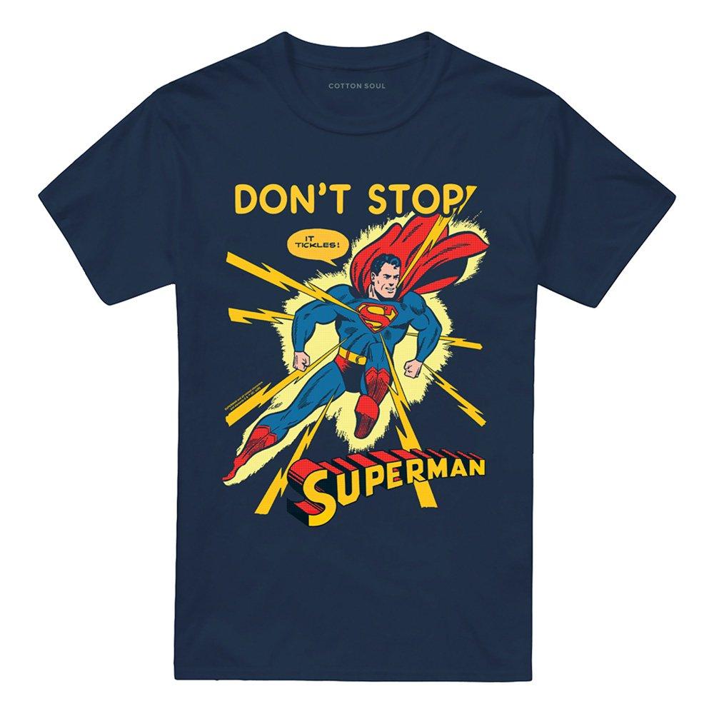 Navy - DC Comics - Superman It Tickles T-Shirt Navy - 4