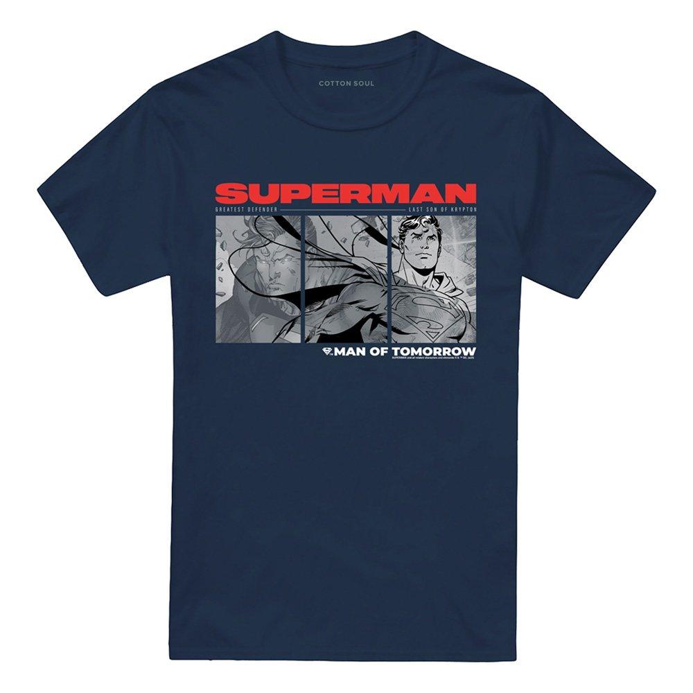 Navy - DC Comics - Superman Man Of Steel Comic T-Shirt Navy - 4