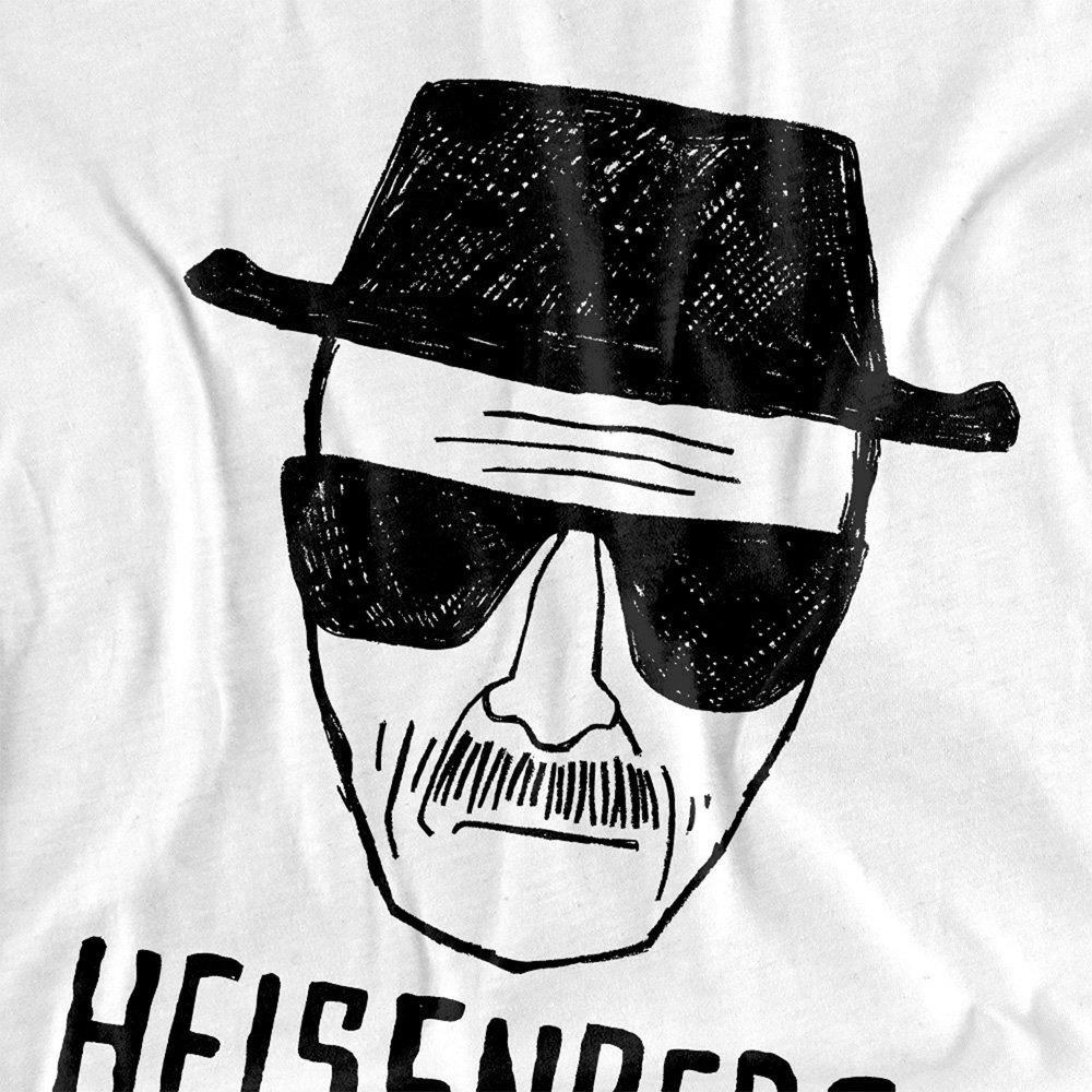 White - Breaking Bad - Breaking Bad Heisenberg Long Sleeve T-Shirt White - 2