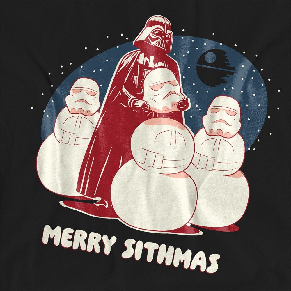 Black - Disney - Star Wars Darth Vader Merry Sithmas Christmas T-Sh - 2