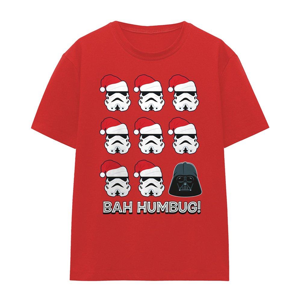 Red - Disney - Star Wars Empire Bah Humbug T-Shirt Red - 4