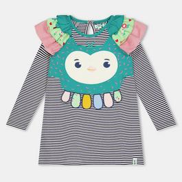 Lilly and Sid Owl A-Line Dress