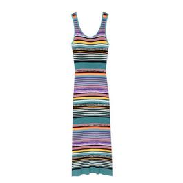 PS Paul Smith Horizontal Stripe Ribbed Dress