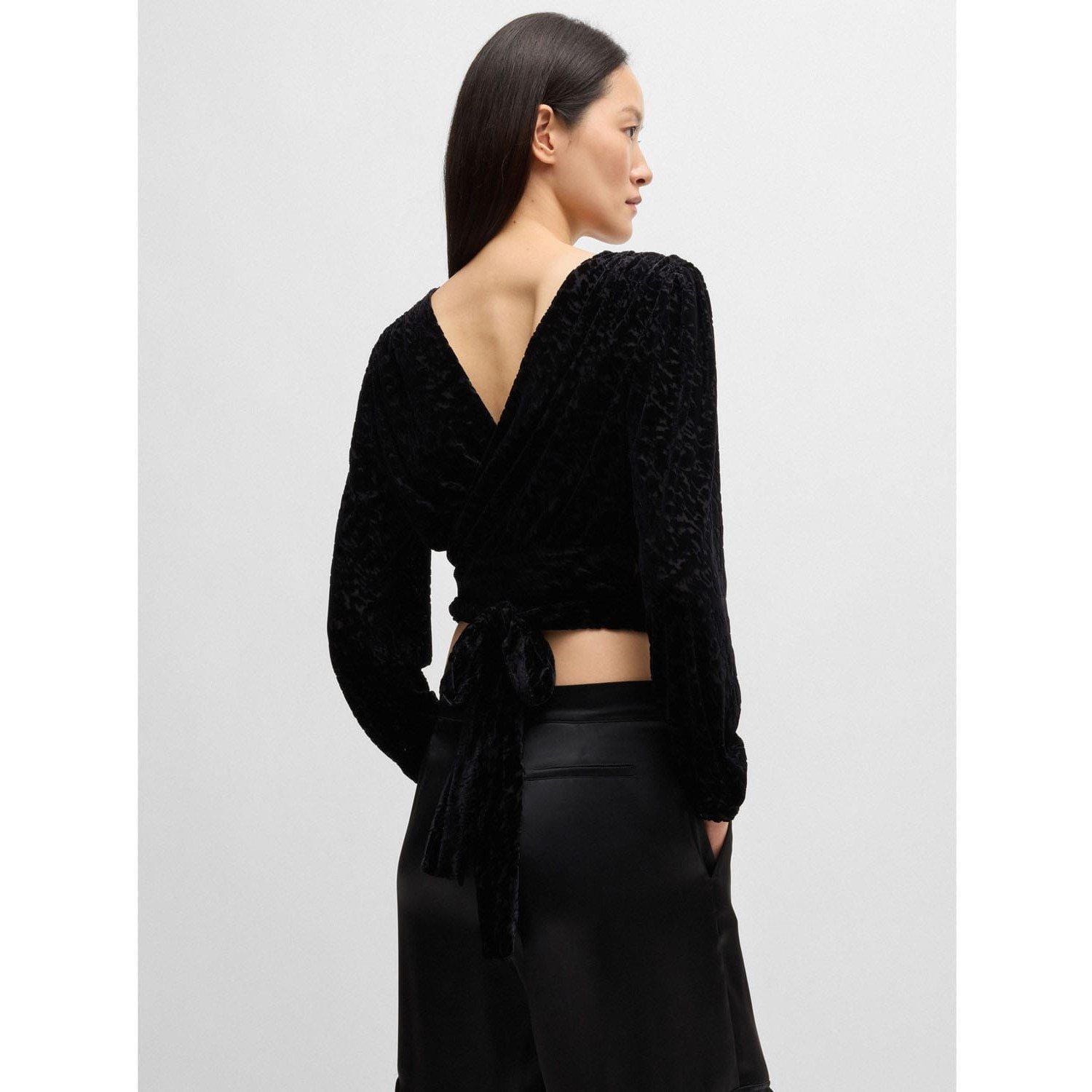 Black - Boss - C_Edevory Devor¿ Wrap Top - 2