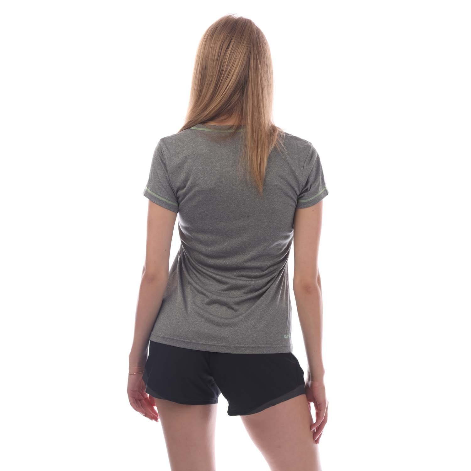 Green - Icepeak - Beasley Performance T-Shirt Womens - 3