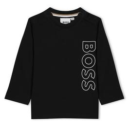 Boss Long-Sleeve Logo T-shirt Infants