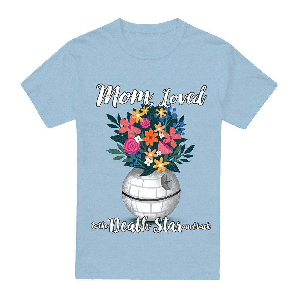 Light Blue - Star Wars - Star Wars MotherS Day Mom Loved To The Death Star - 4