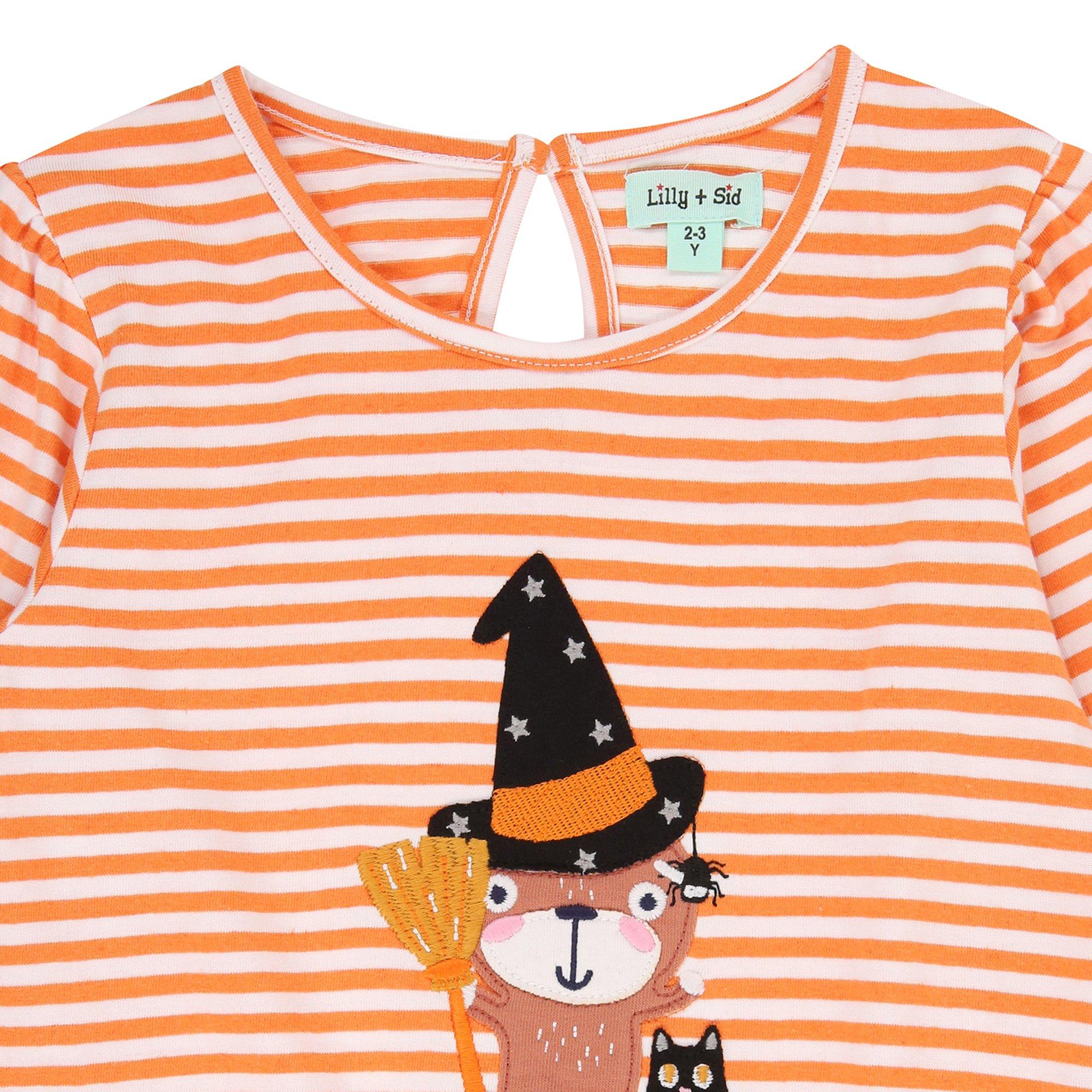 Orange - Lilly and Sid - Witch A Line Dress - 3