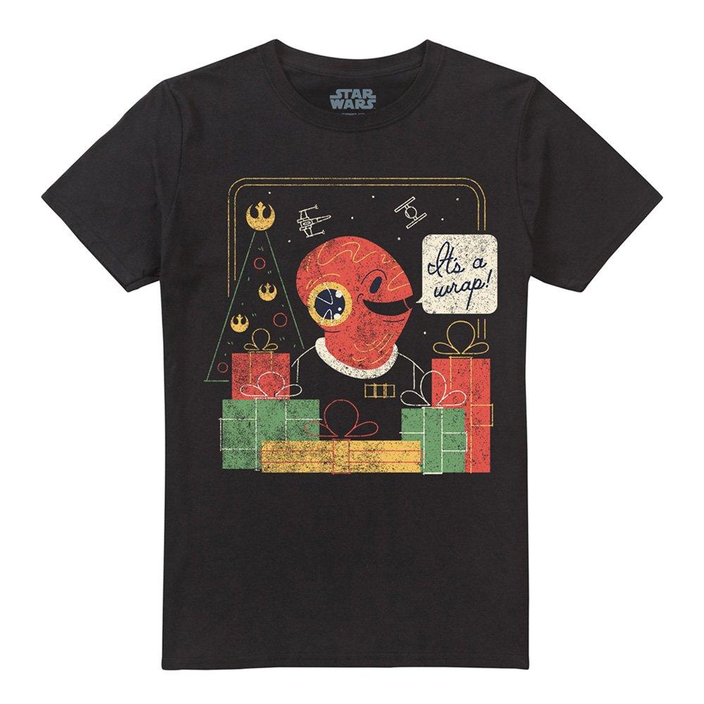 Black - Star Wars - Star Wars Retro Christmas Admiral Ackbar Wrap Trap - 4