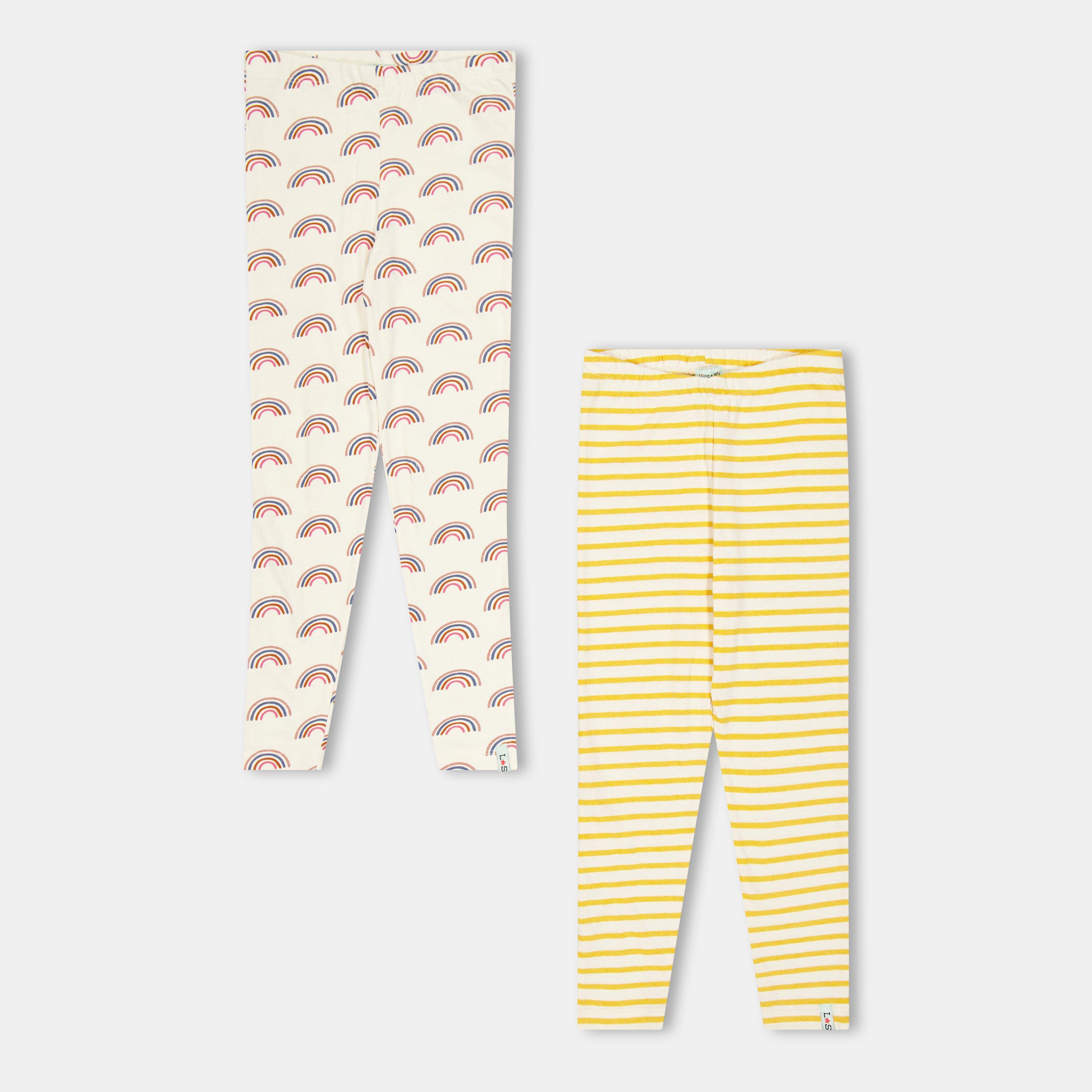 Multi - Lilly and Sid - Rainbow Leggings - 1