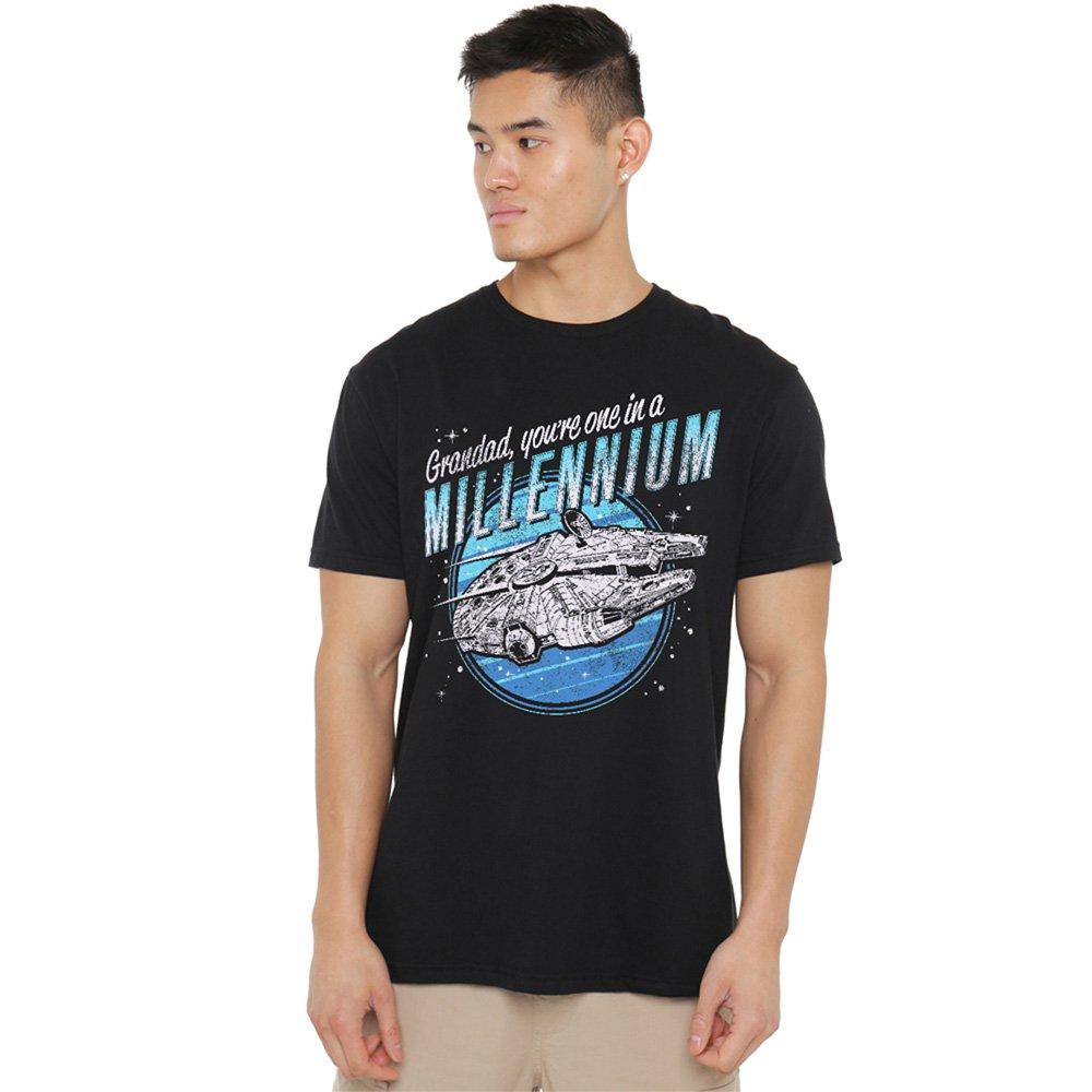 Black - Star Wars - Star Wars Grandad One In A Millennium Vintage T-Sh - 1