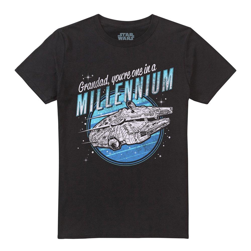 Black - Star Wars - Star Wars Grandad One In A Millennium Vintage T-Sh - 4