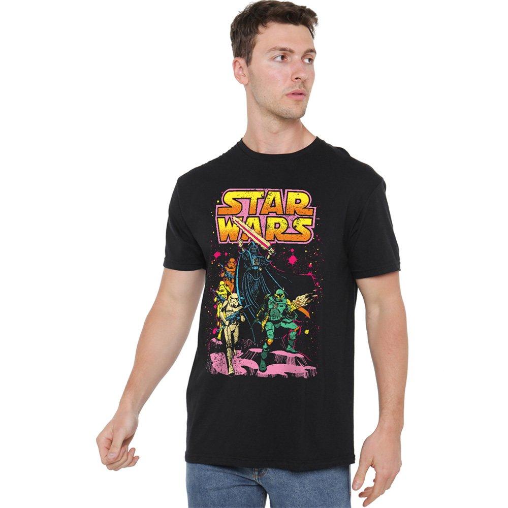 Black - Star Wars - Star Wars Flea Market Retro Villains T-Shirt Blac - 1