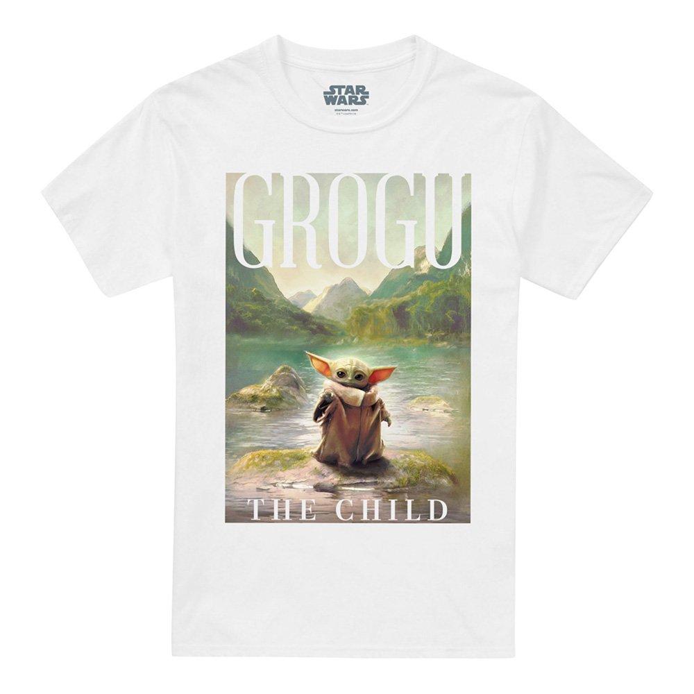 White - Star Wars - Book Of Boba Fett Grogu The Child Poster T-Shirt - 4