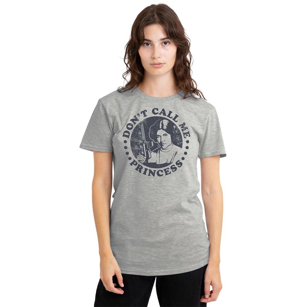 Grey - Star Wars - Star Wars DonT Call Me Princess Leia T Shirt Ath - 1