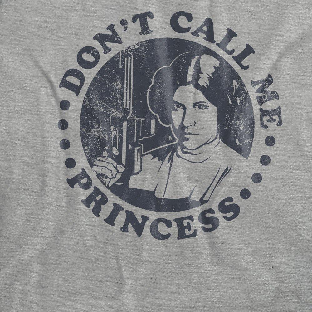 Grey - Star Wars - Star Wars DonT Call Me Princess Leia T Shirt Ath - 2