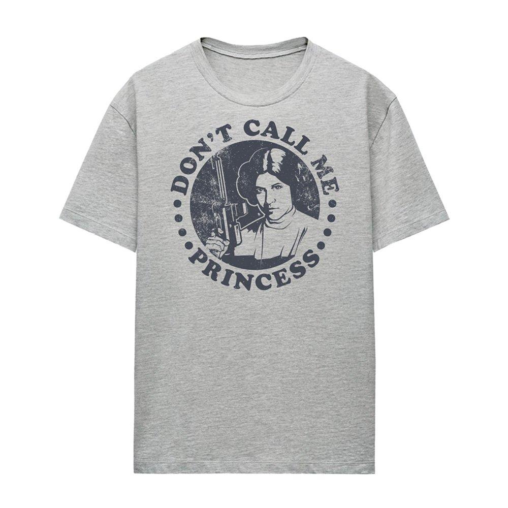 Grey - Star Wars - Star Wars DonT Call Me Princess Leia T Shirt Ath - 4