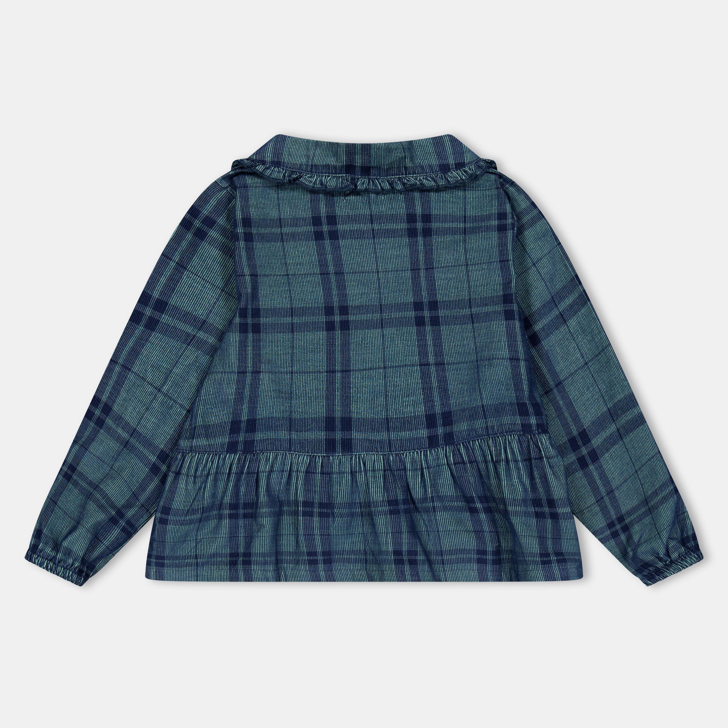 Multi - Lilly and Sid - Check Collar Regular Fit T-Shirt - 2