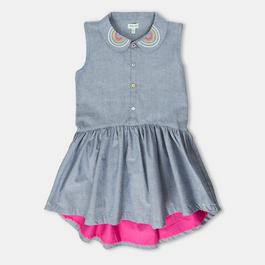 Lilly and Sid Rainbow Color A-Line Dress