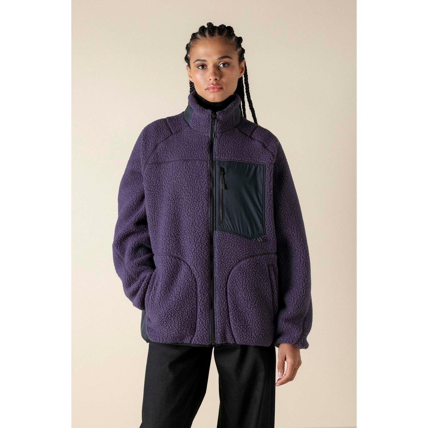 Purple - Mizuno - Polartec Thermalloft Reversible Jacket - 2