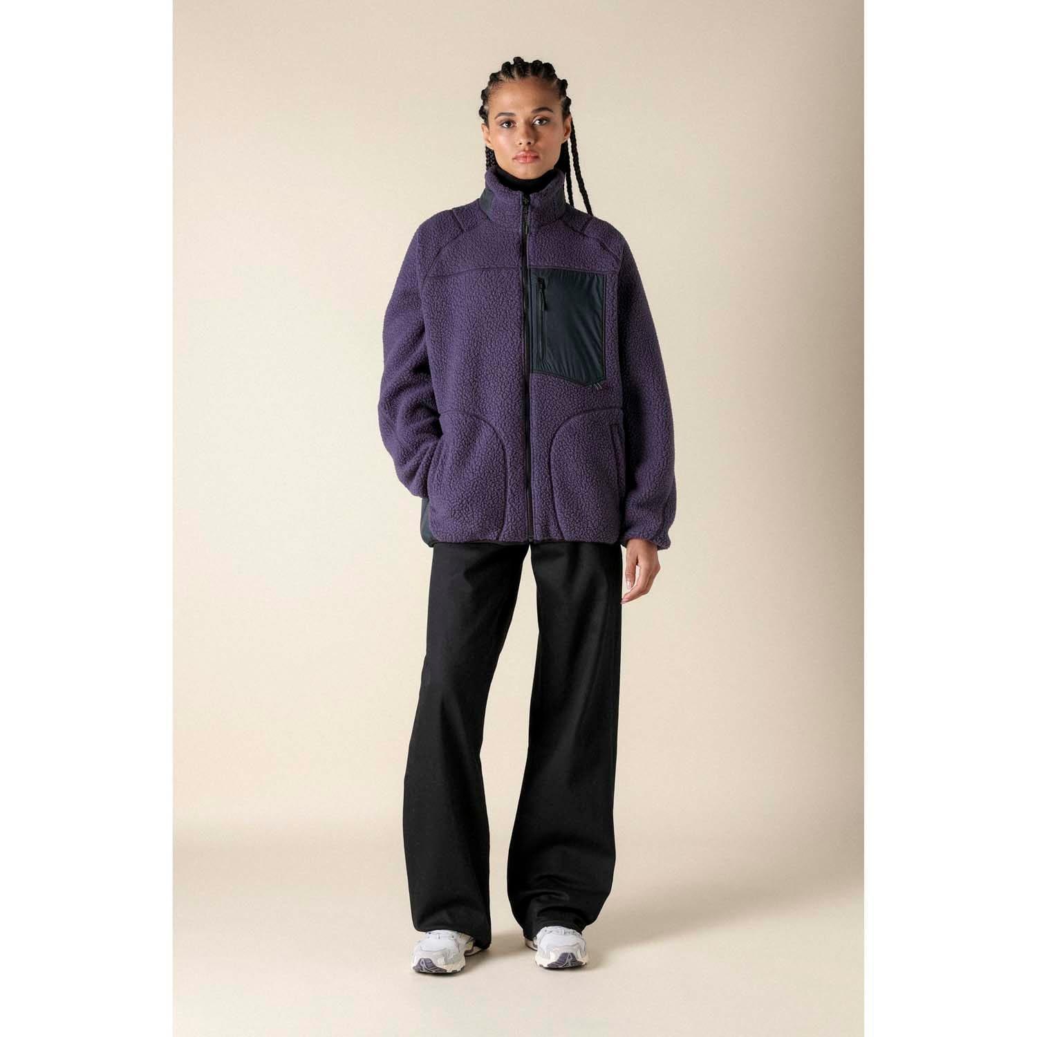 Purple - Mizuno - Polartec Thermalloft Reversible Jacket - 4