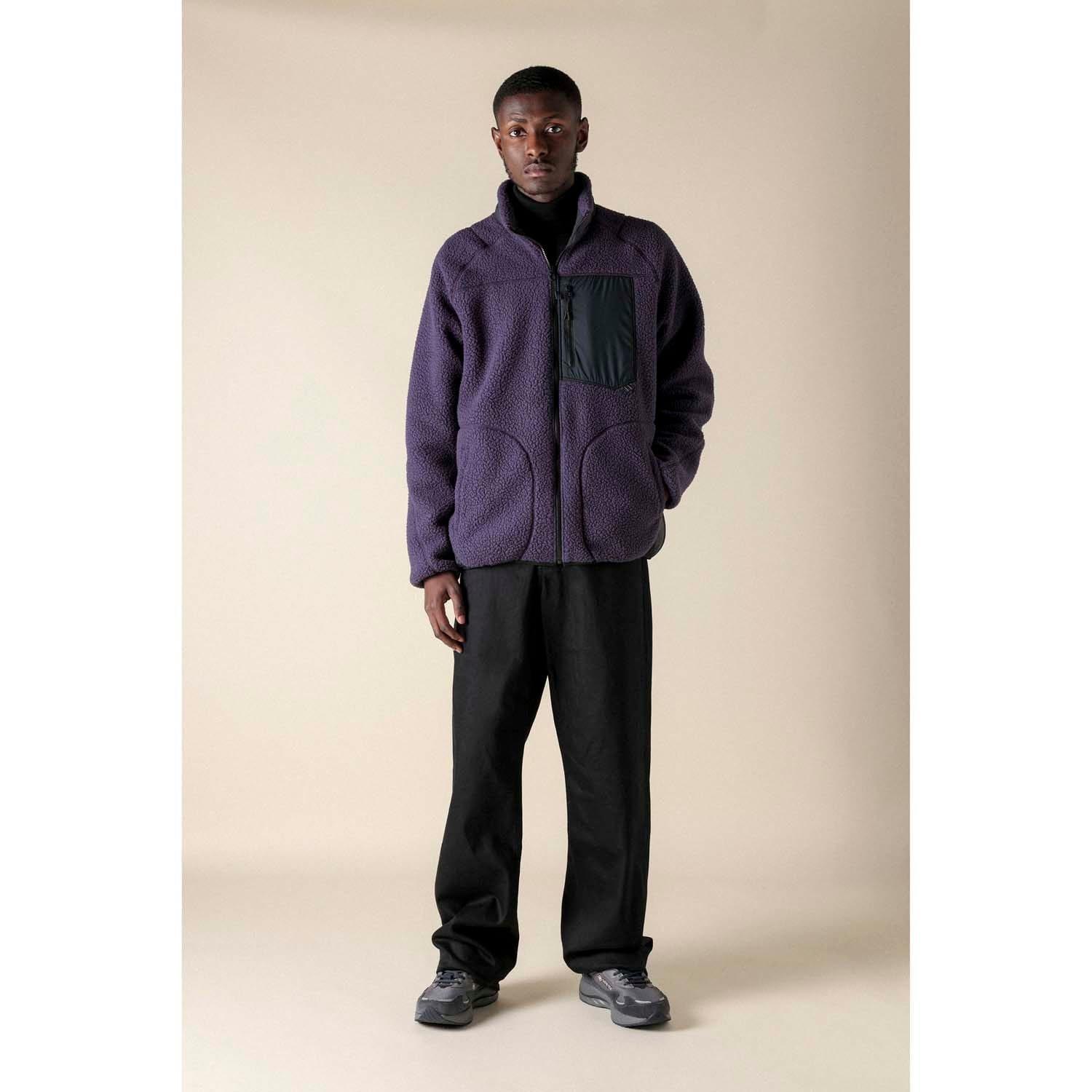 Purple - Mizuno - Polartec Thermalloft Reversible Jacket - 5