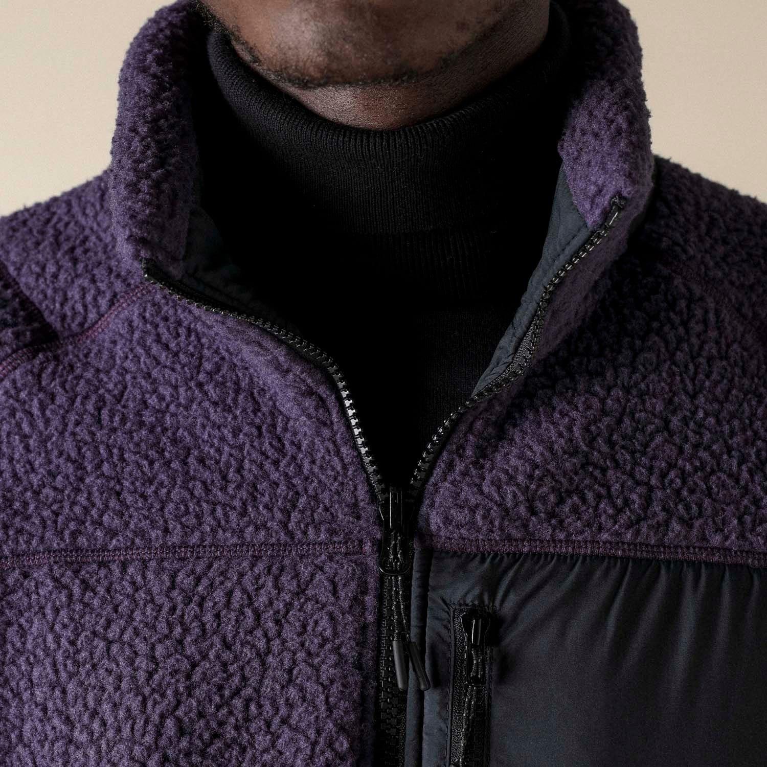 Purple - Mizuno - Polartec Thermalloft Reversible Jacket - 6