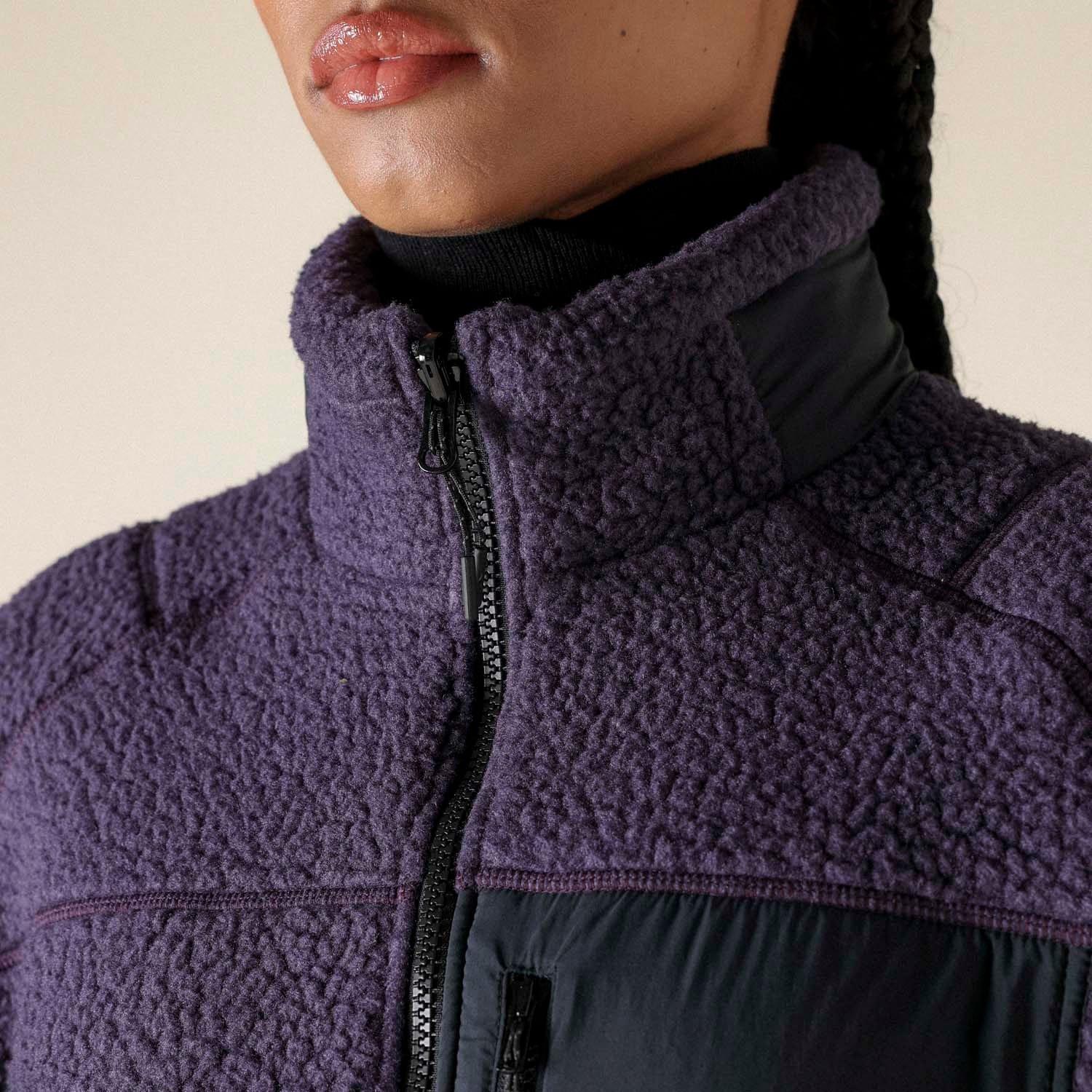 Purple - Mizuno - Polartec Thermalloft Reversible Jacket - 7