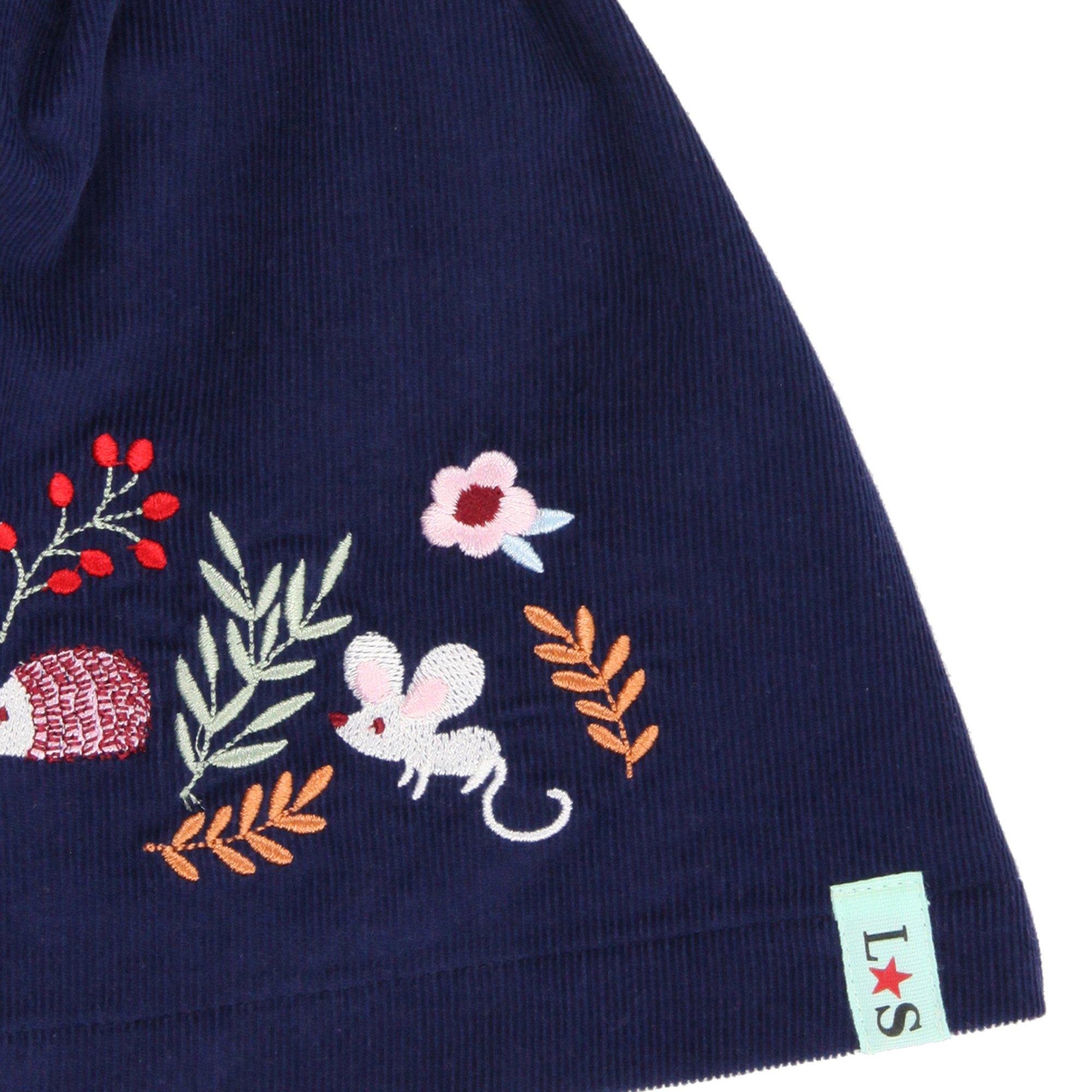 Navy - Lilly and Sid - Woodland A Line Skirt - 4