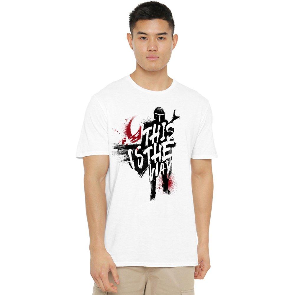 White - Star Wars - Star Wars This Is The Way Inked T-Shirt White - 1