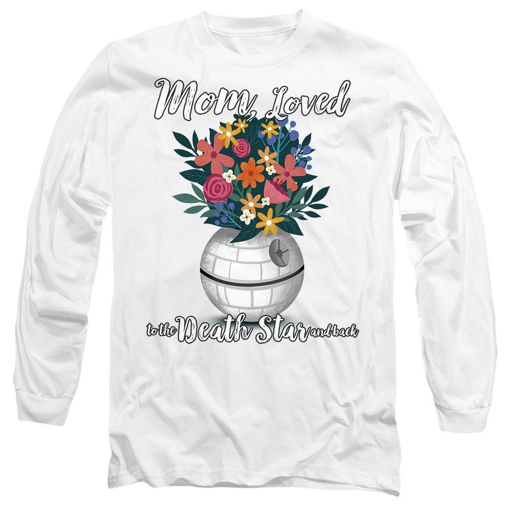 White - Star Wars - Star Wars Mothers Day Mom Loved to the Death Star - 1
