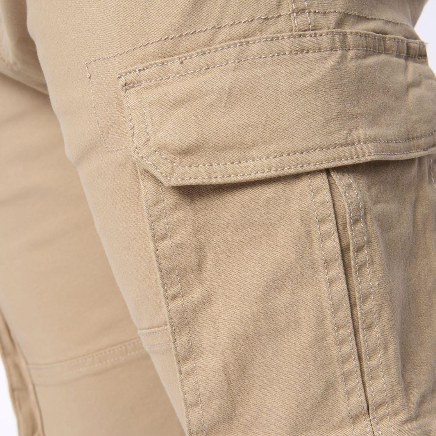 Brown - Crosshatch - Frentons Cargo Pants - 4