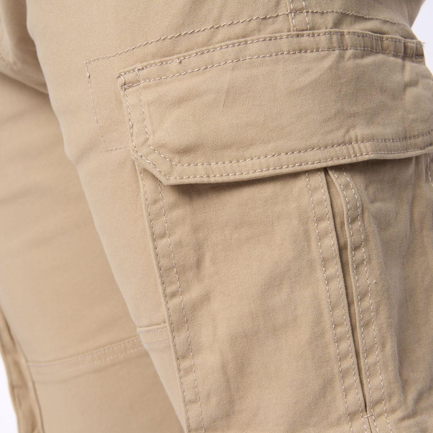 Stone - Crosshatch - Frentons Cargo Pants - 4