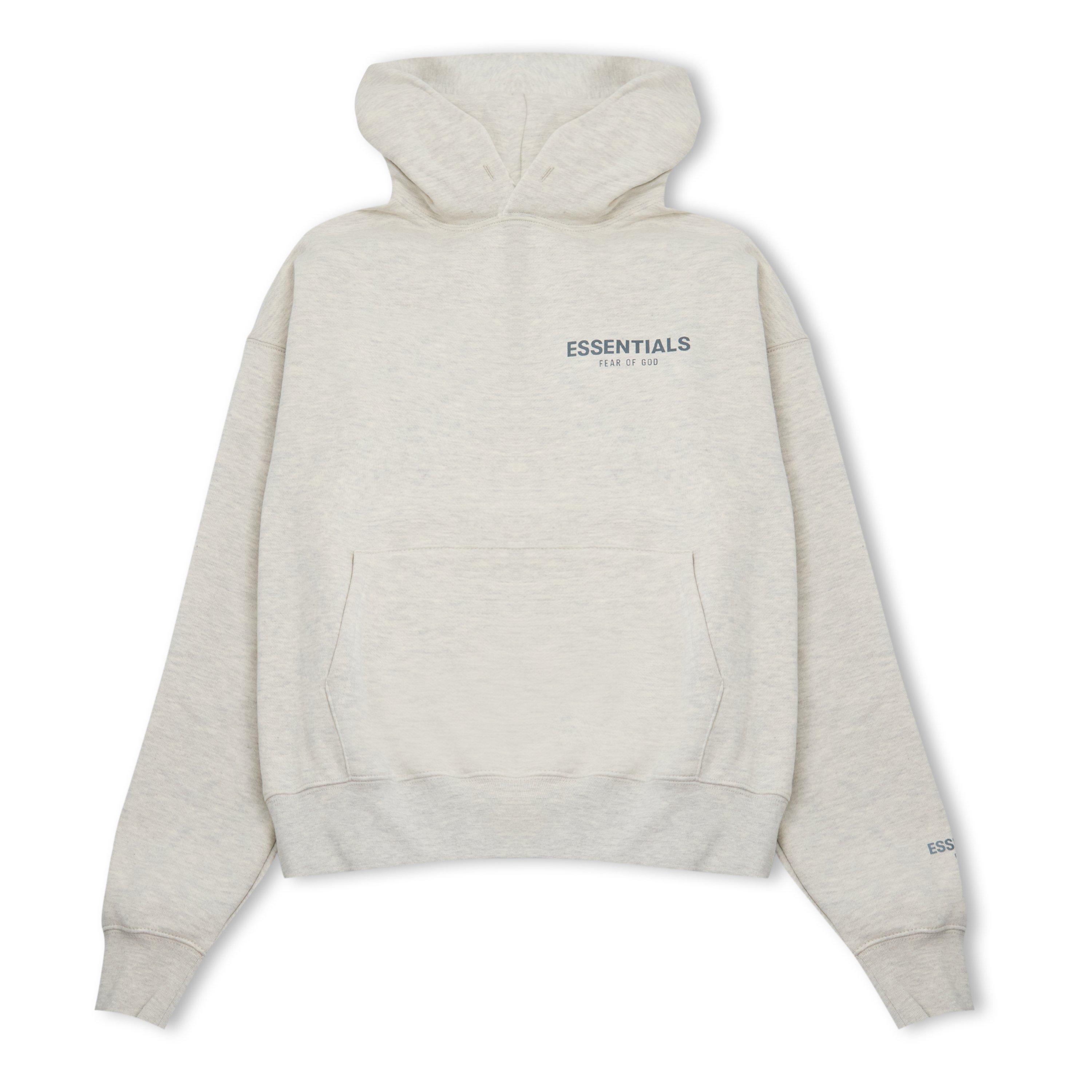 Lght Hthr Oat - Fear Of God Essentials - Unisex Kids' Pullover Hoodie - 1
