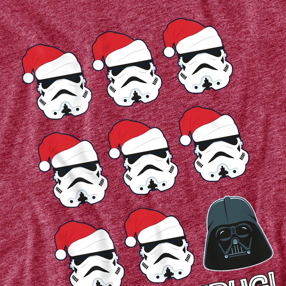 Red - Star Wars - Star Wars Empire Bah Humbug T-Shirt Red - 2