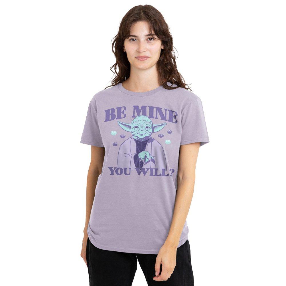 Lavender - Star Wars - Yoda Be Mine You Will? T-Shirt Soft Lavender - 1