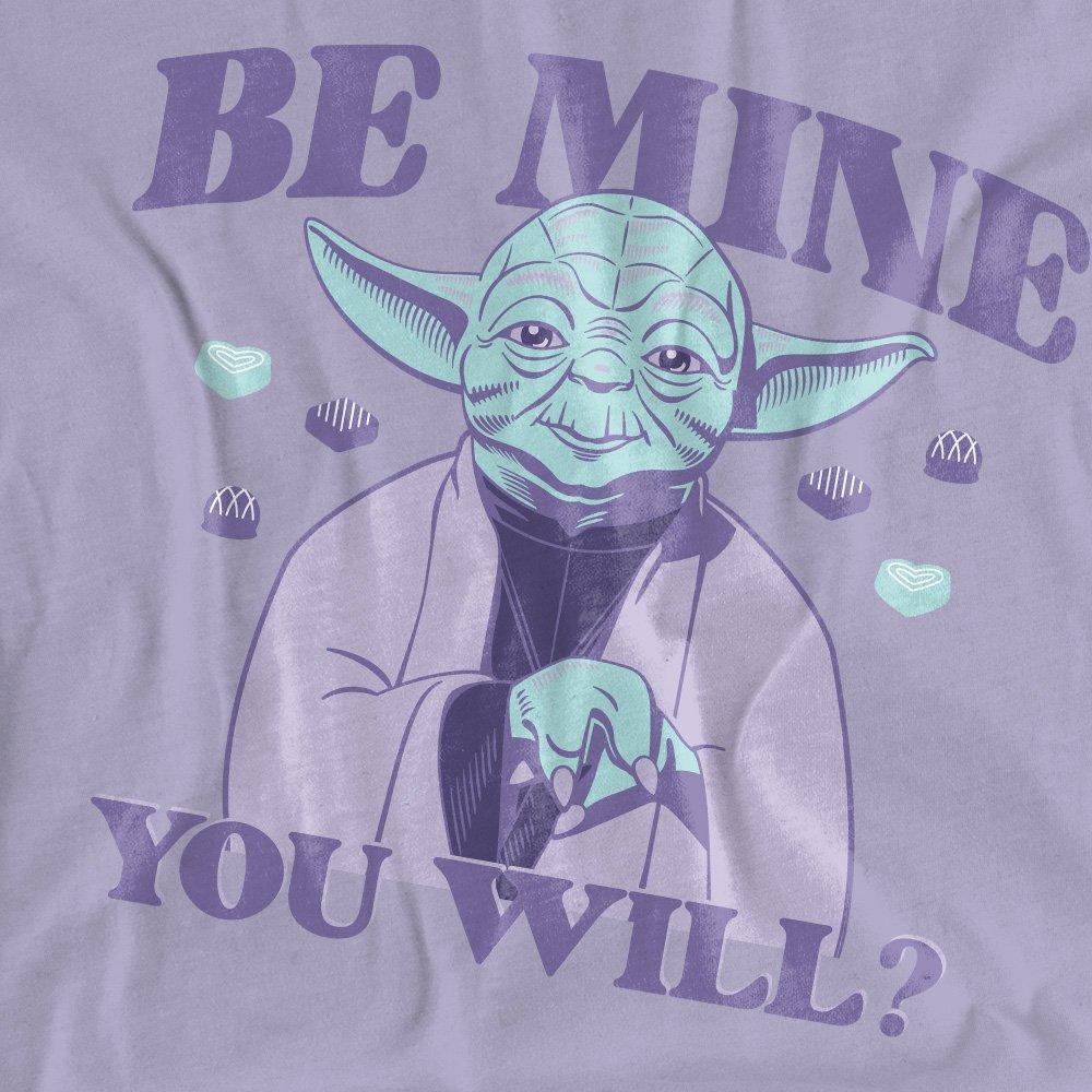 Lavender - Star Wars - Yoda Be Mine You Will? T-Shirt Soft Lavender - 2