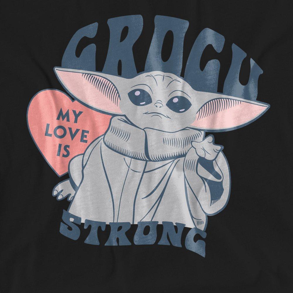 Black - Star Wars - Grogu My Love Is Strong T-Shirt Black - 2