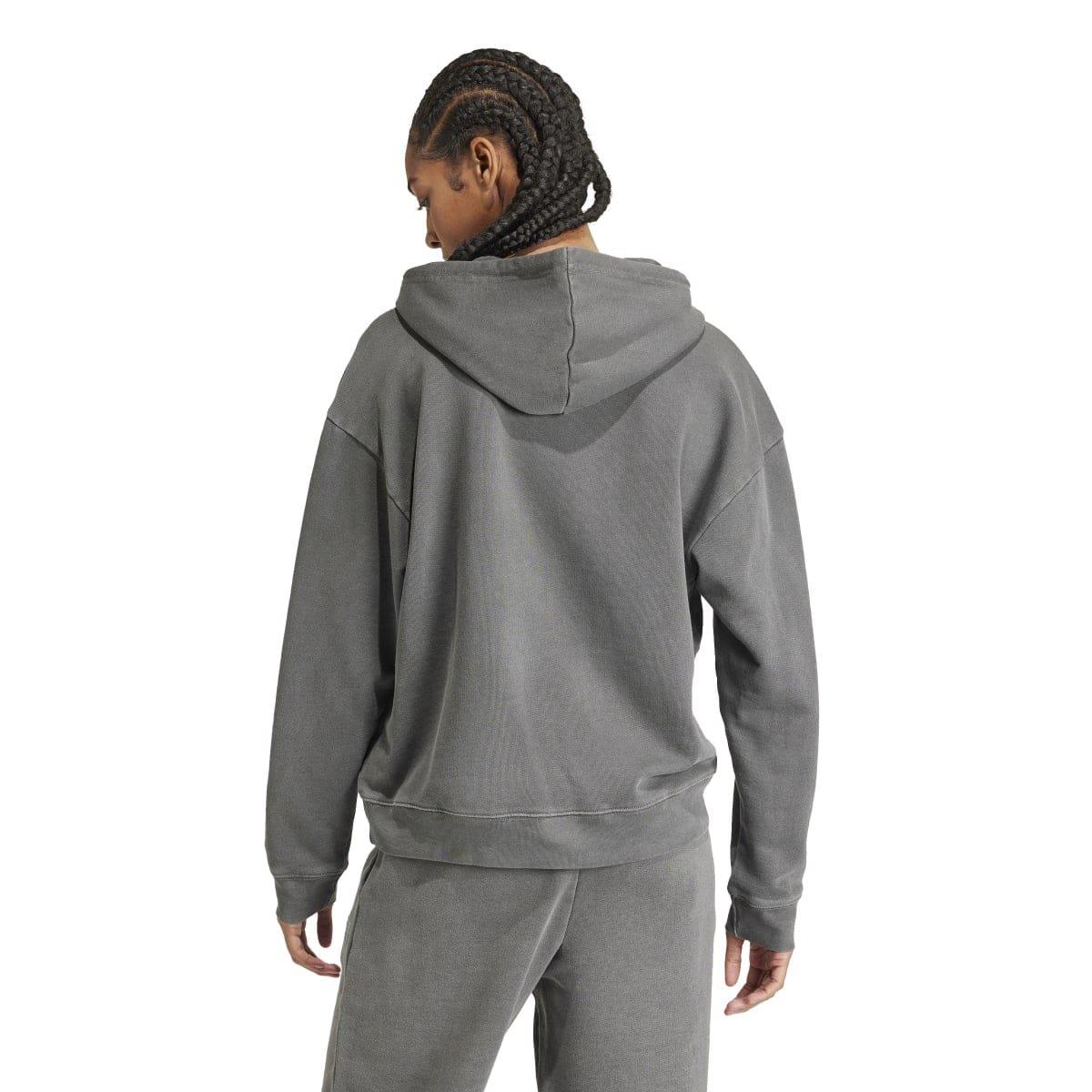 Black - adidas Originals - Loose Pullover Hoodie - 5