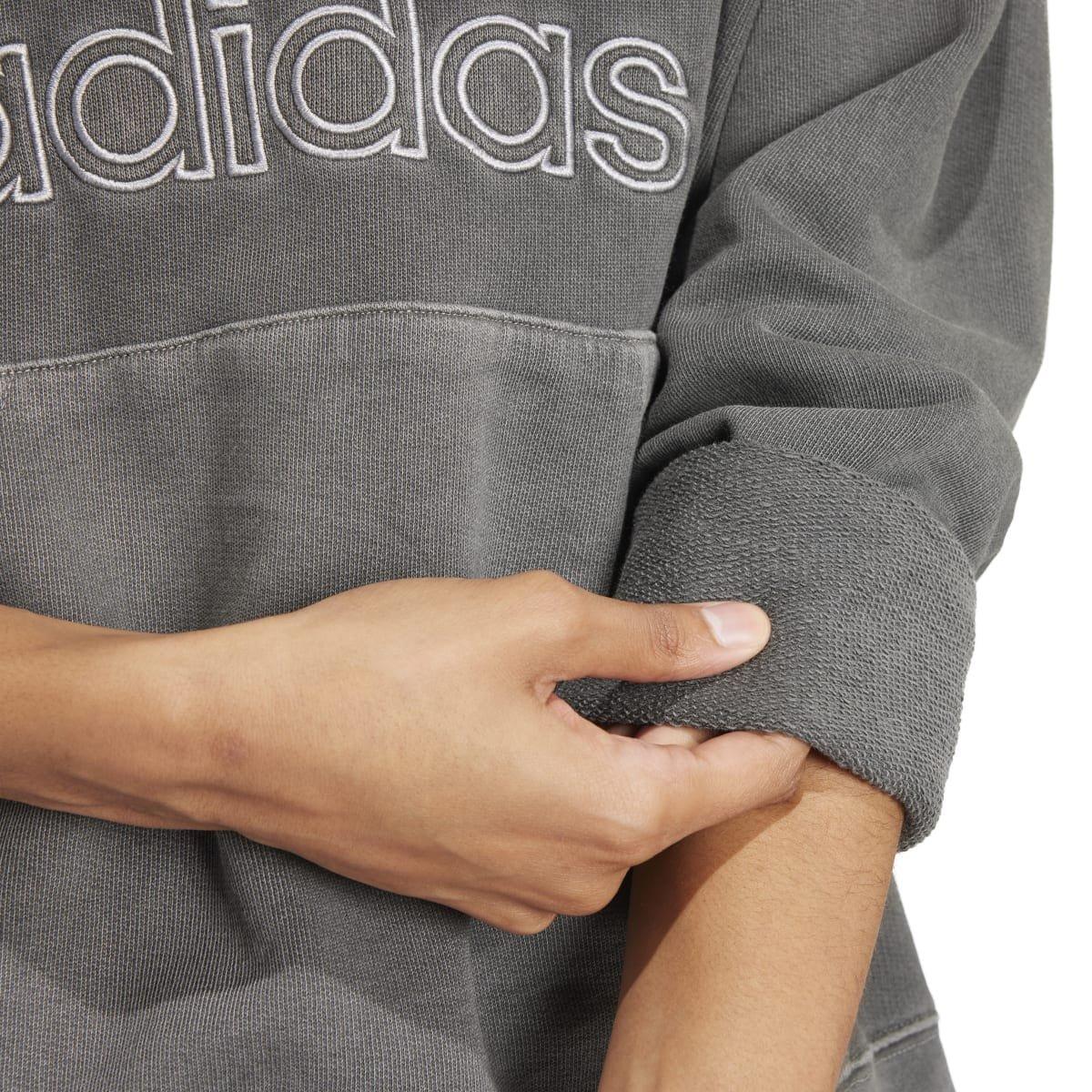 Black - adidas Originals - Loose Pullover Hoodie - 8