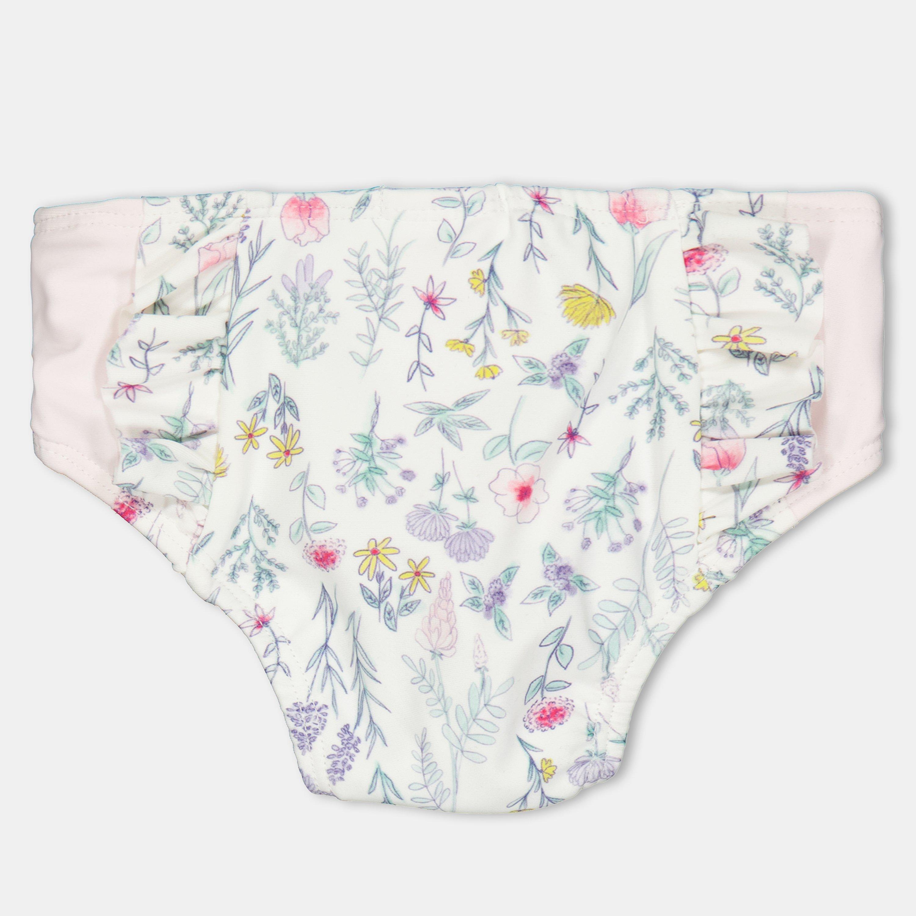 White Pink - Carrement Beau - Kids' Swim Shorts - 2