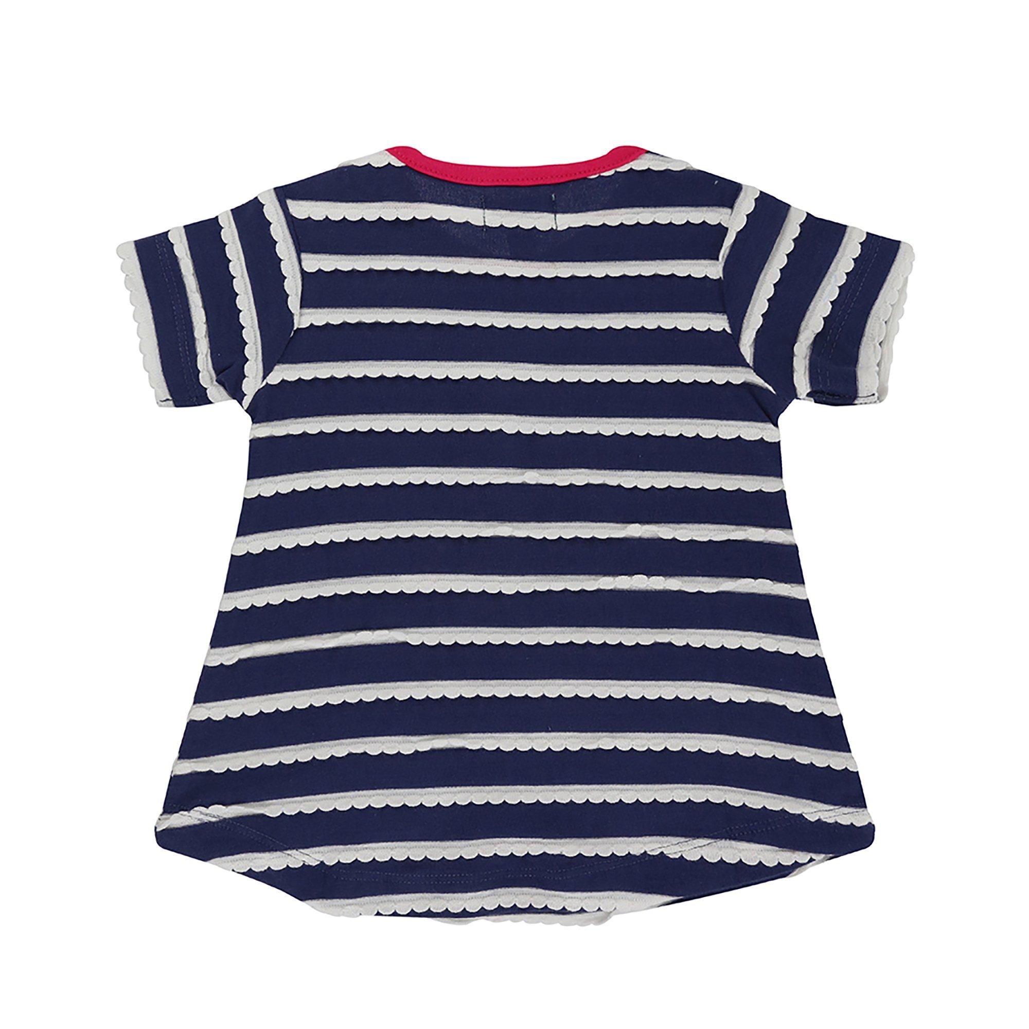 Multi - Lilly and Sid - Butterfly Jersey A Line Dress - 2