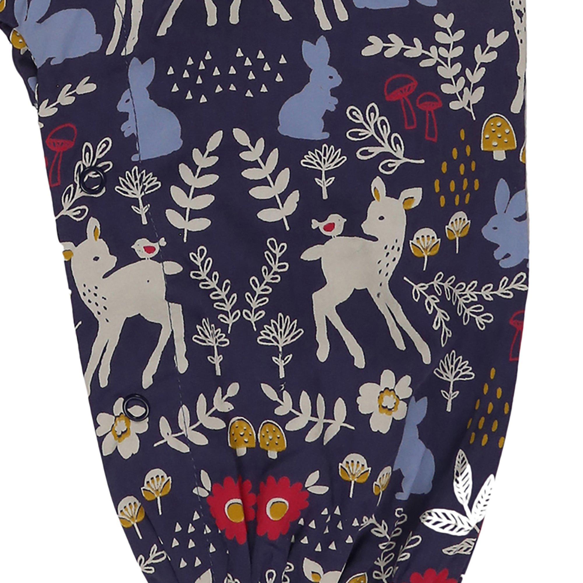 Multi - Lilly and Sid - Animal Woven Dungaree - 4