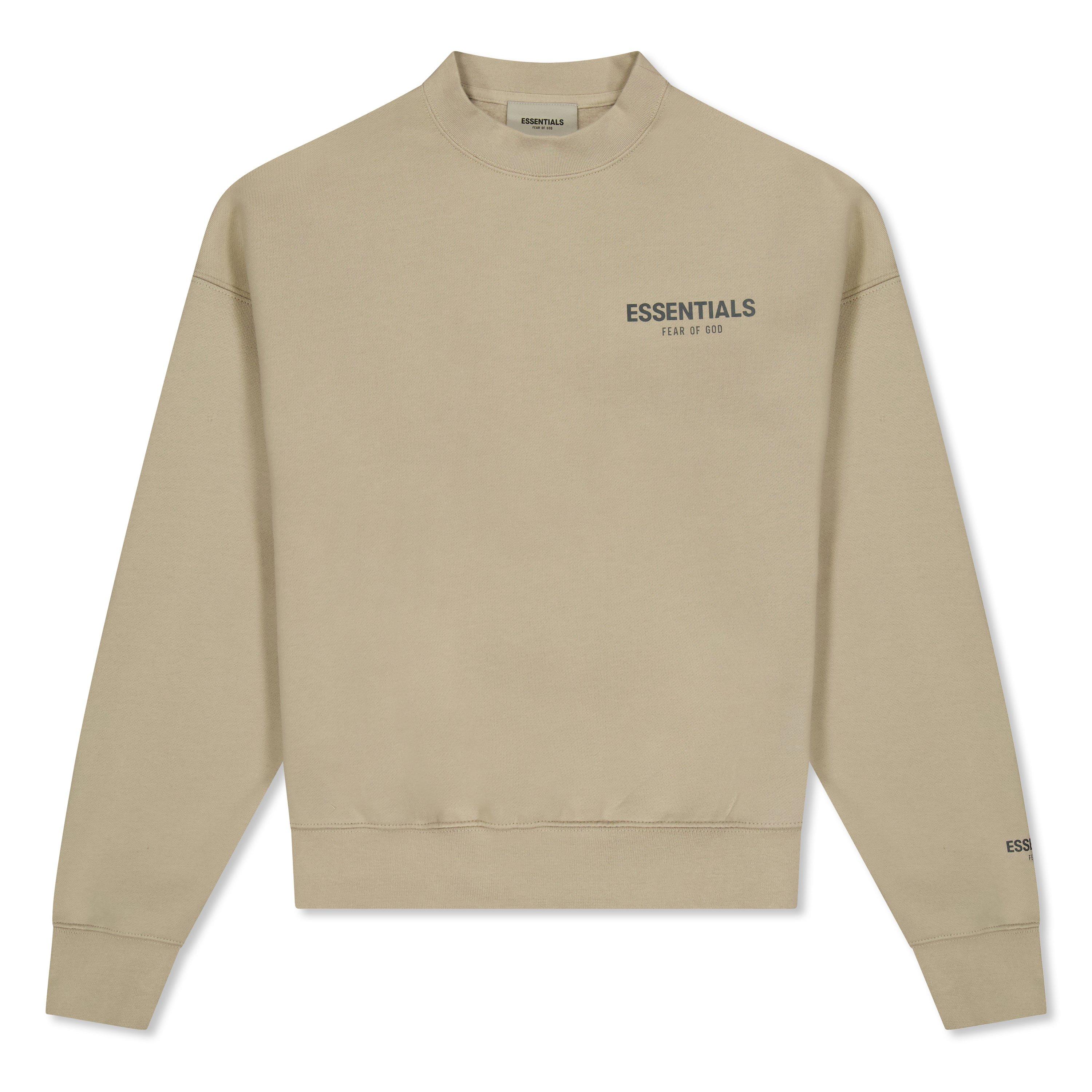 Fear Of God Essentials  Kids ' Pullover Crew Neck Jumper - String - 4-5 Yrs