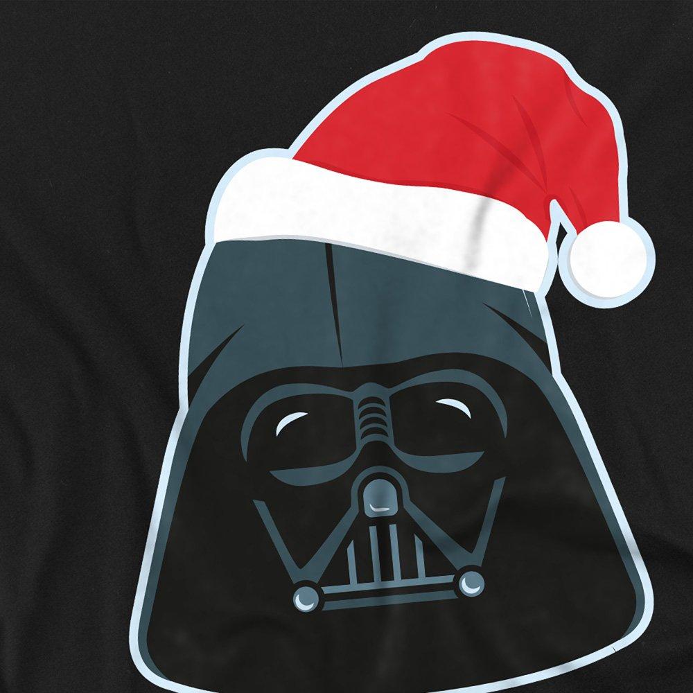 Black - Star Wars - Star Wars Darth Vader Christmas Santa Hat T-Shirt - 2